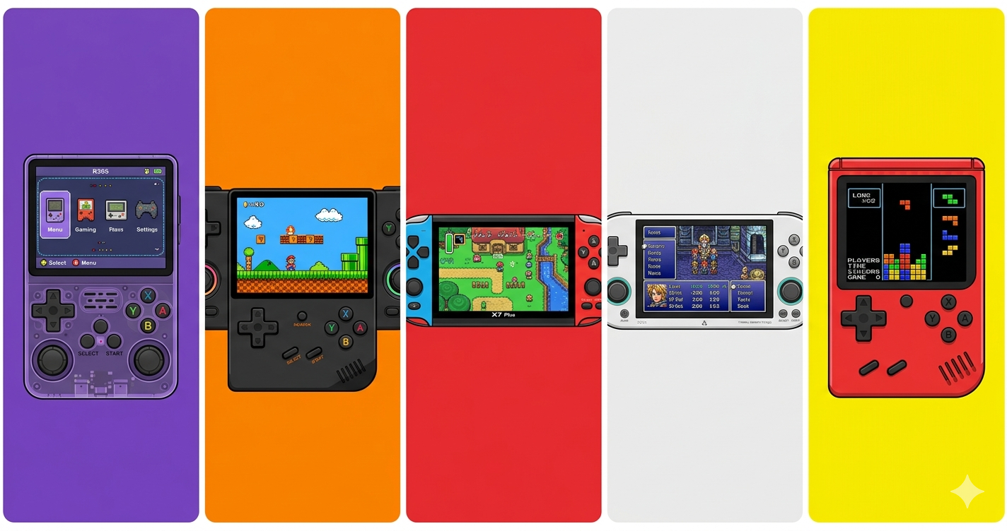 5 Consoles Portáteis Retrô para começar no mundo dos games clássicos