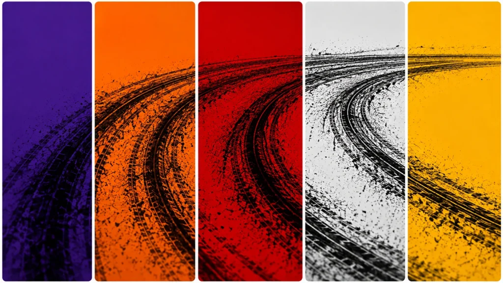 Drift com o fundo padrão blog