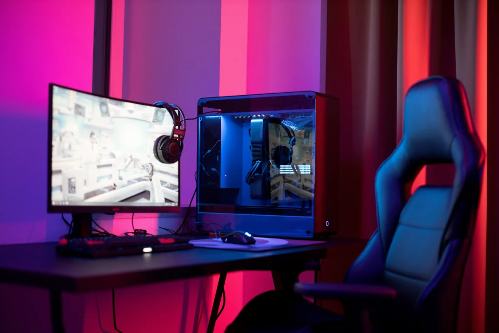 setup gamer no pc