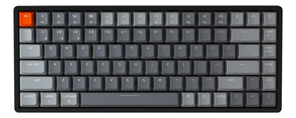 D NQ NP 2X 724540 MLB84103685345 042025 F teclado keychron k2 compativel pc mecanico bluetoothusb rgb
